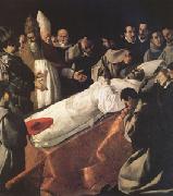 Francisco de Zurbaran The Lying-in-State of St Bonaventure (mk05) oil painting on canvas